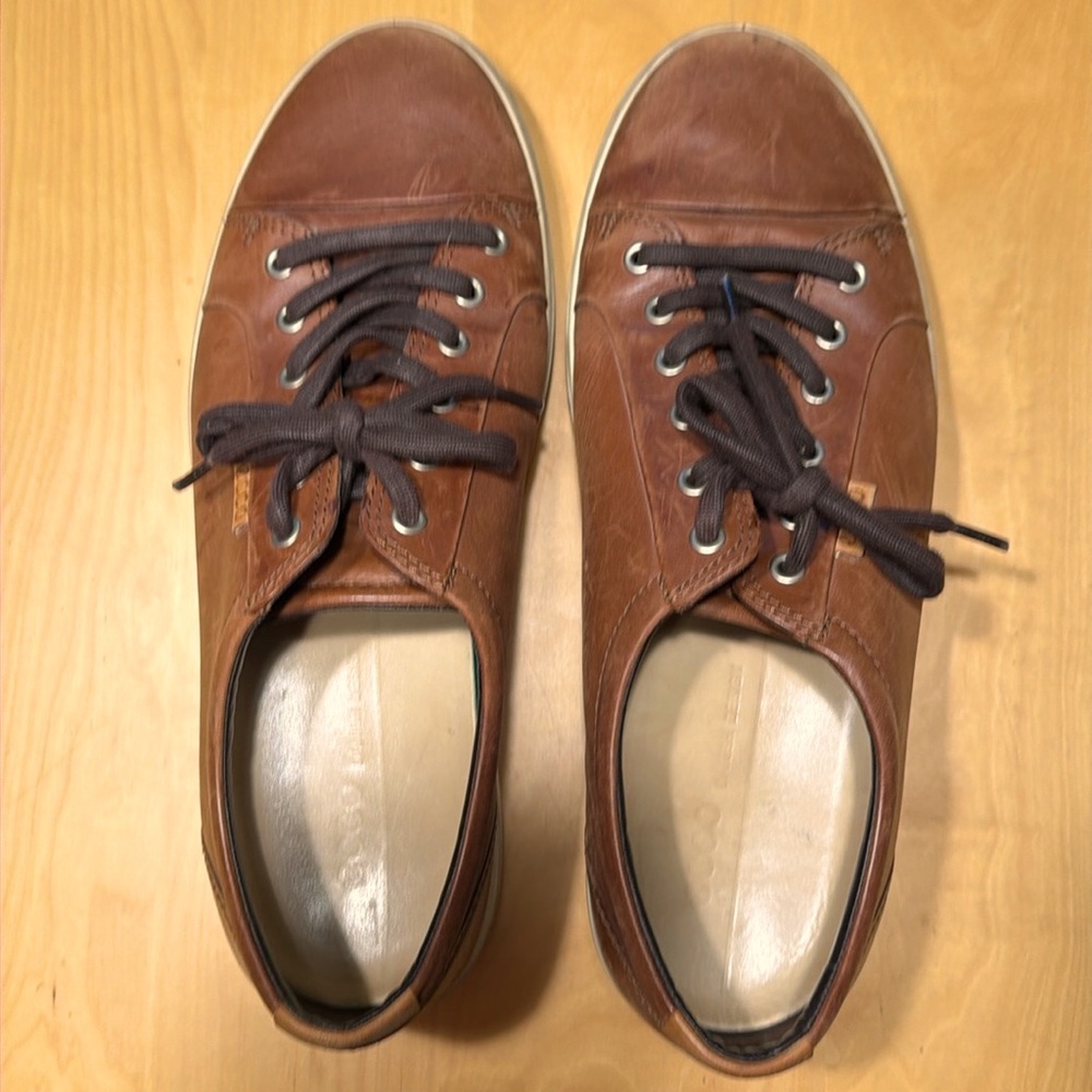 ECCO Men's Shoes - Lightly Used, Premium Leather, Size 11